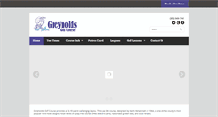 Desktop Screenshot of greynoldsgolf.com